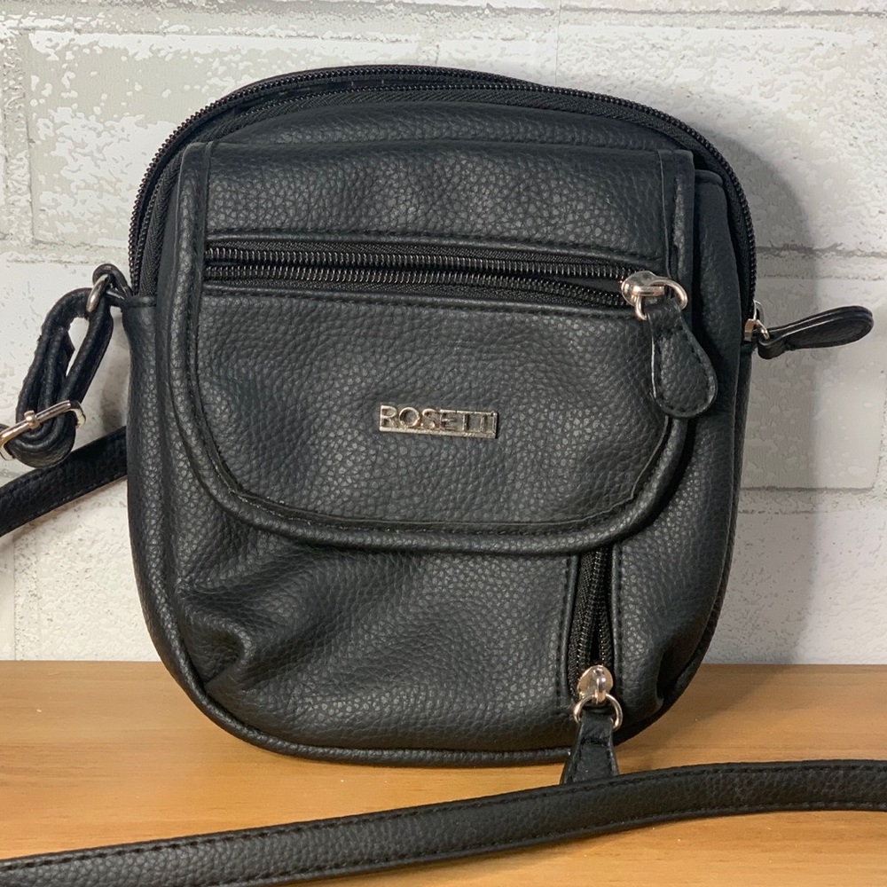 Rosetti Black Crossbody Bag
